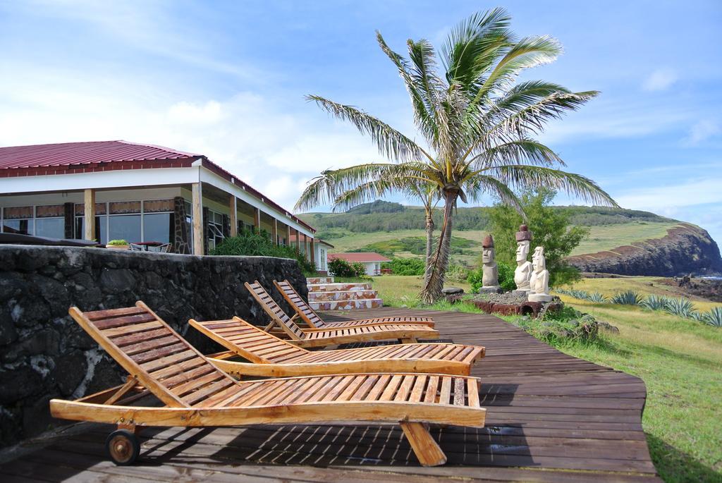 Iorana Isla de Pascua Hotel Hanga Roa Exterior foto