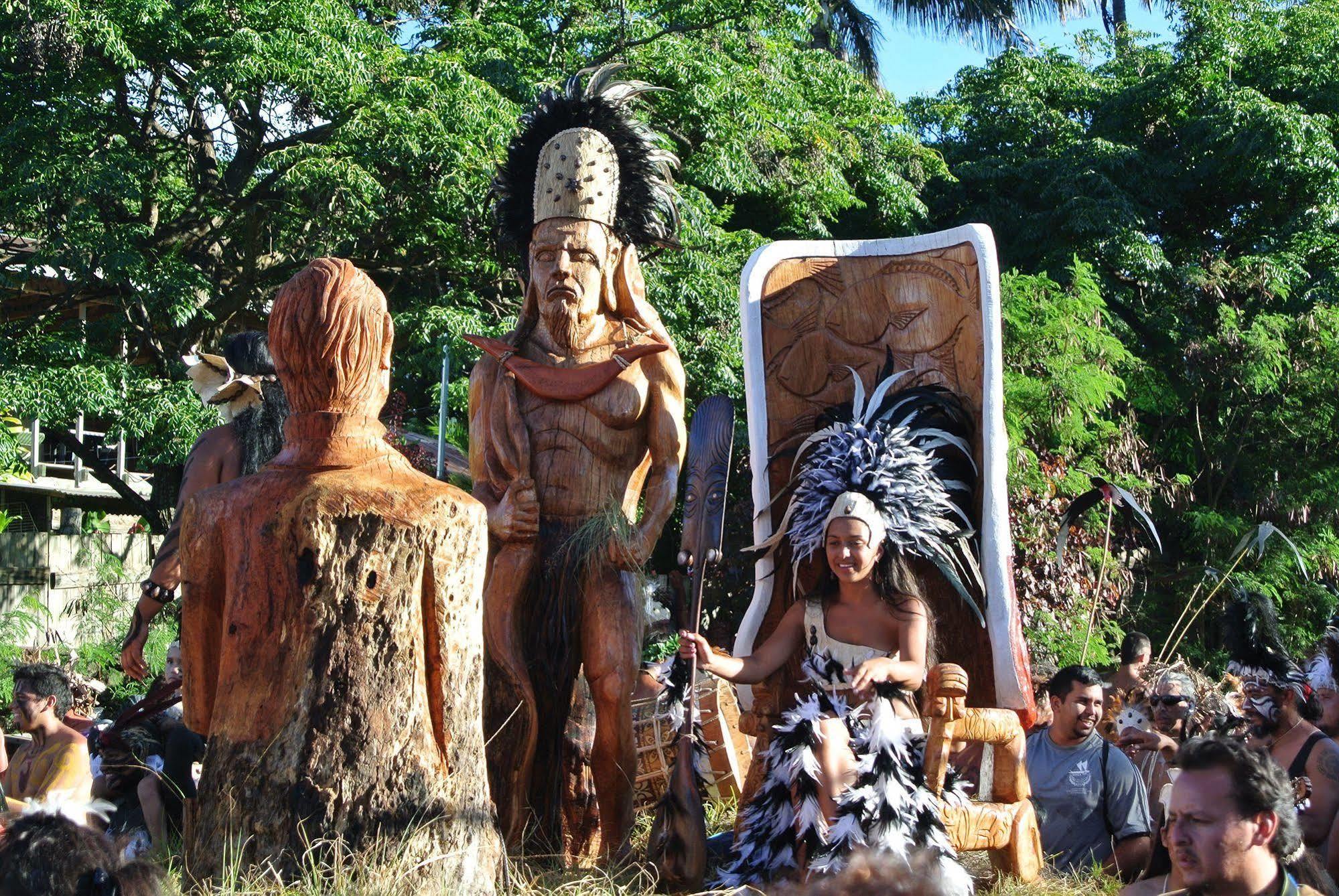 Iorana Isla de Pascua Hotel Hanga Roa Exterior foto
