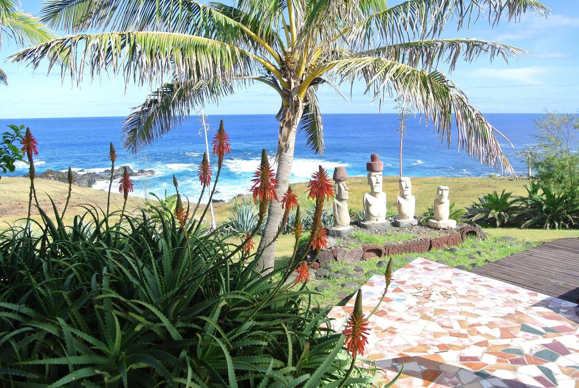 Iorana Isla de Pascua Hotel Hanga Roa Exterior foto